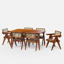 Load image into Gallery viewer, Maltby-Pierre Dining Table Set- 4 & 6 Seater/ All sizes