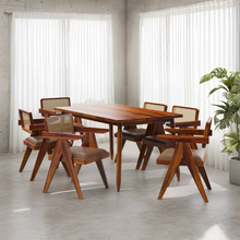 Load image into Gallery viewer, Maltby-Pierre Dining Table Set- 4 & 6 Seater/ All sizes