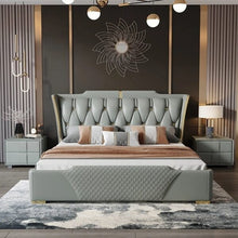 Load image into Gallery viewer, Master Luxury Upholstered Bed Without Storage In Fabric