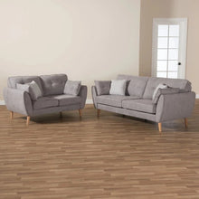 Load image into Gallery viewer, Baxton Straight Line Sofa Set