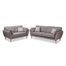 Load image into Gallery viewer, Baxton Straight Line Sofa Set
