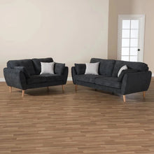 Load image into Gallery viewer, Baxton Straight Line Sofa Set