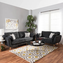 Load image into Gallery viewer, Baxton Straight Line Sofa Set