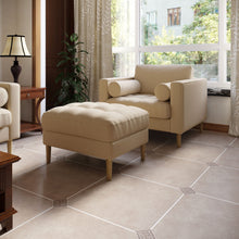 Load image into Gallery viewer, Palo Sofa Ottoman T  | 2.5 feet | Tufted