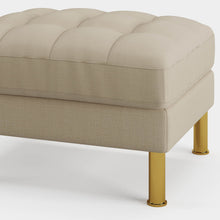 Load image into Gallery viewer, Palo Sofa Ottoman T  | 2.5 feet | Tufted