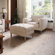 Load image into Gallery viewer, Palo Sofa Ottoman T  | 2.5 feet | Tufted