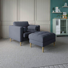 Load image into Gallery viewer, Palo Sofa Ottoman T  | 2.5 feet | Tufted