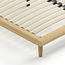 Load image into Gallery viewer, Bon Bed - Solid Teak/Walnut/Oak Wood (King)