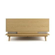 Load image into Gallery viewer, Bon Bed - Solid Teak/Walnut/Oak Wood (Queen)