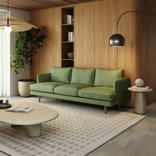 Load image into Gallery viewer, Anne Sofa | 3 Seater | Down-feather Back Cushion (7 feet) | Removable Fabric