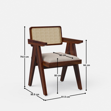 Load image into Gallery viewer, Helena-Pierre Provincial Teak Dining Table Set - 6 Seater/150 cm