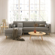 Load image into Gallery viewer, Palo Sofa | L-Shaped Right Sectional with Chaise (8.25 feet length) | Removable Fabrics