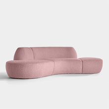 Load image into Gallery viewer, Gustavo Curvy Sectional Sofa - 115"