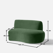 Load image into Gallery viewer, Celeste Sectional 4 Seater Sofa - 187”