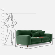 Load image into Gallery viewer, Edith 3 Seater Sofa - 78"