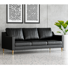 Load image into Gallery viewer, Lore Sofa | 3 Seater Italian Leather Sofa (7 feet)