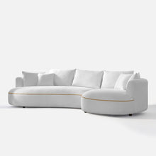 Load image into Gallery viewer, Maria Curvy Sectional Sofa - 124"