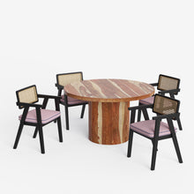 Load image into Gallery viewer, Luis-Bob Dining Table Set with Premium Trimming - 2, 4 & 6 Seater/ All sizes