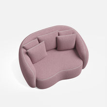 Load image into Gallery viewer, Mateo Curvy Love Seat Sofa - 46"