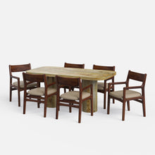 Load image into Gallery viewer, Alba-Kiyomi Dining Table Set - 6 & 8 Seater/ All sizes