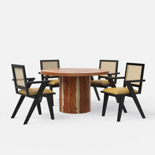 Load image into Gallery viewer, Luis-Flora Dining Table Set - 2, 4 & 6 Seater/ All sizes