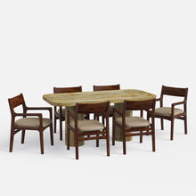 Load image into Gallery viewer, Alba-Kiyomi Dining Table Set - 6 & 8 Seater/ All sizes