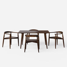 Load image into Gallery viewer, Helena Millie Walnut Dining Table Set - 4 & 6 Seater/All sizes