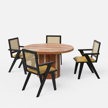 Load image into Gallery viewer, Luis-Flora Dining Table Set - 2, 4 & 6 Seater/ All sizes