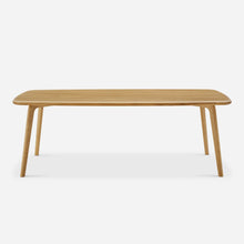 Load image into Gallery viewer, Kosha Dining Table (7 feet) - Solid Teak/Walnut/Oak Wood