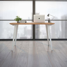 Load image into Gallery viewer, Takeshi Desk (4x2 feet) - Solid Teak Wood (Sagwan)