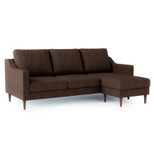 Load image into Gallery viewer, Lore Sofa | L-Shaped Sectional with Chaise (7 feet) - High Back Sofa