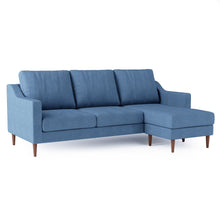 Load image into Gallery viewer, Lore Sofa | L-Shaped Sectional with Chaise (7 feet) - High Back Sofa