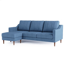 Load image into Gallery viewer, Lore Sofa | L-Shaped Sectional with Chaise (7 feet) - High Back Sofa