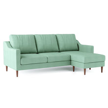 Load image into Gallery viewer, Lore Sofa | L-Shaped Sectional with Chaise (7 feet) - High Back Sofa