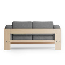 Load image into Gallery viewer, Nordhaven Sofa | 2 Seater | Solid Teak/Walut/Oak Wood