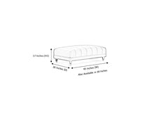 Load image into Gallery viewer, Baxley Artificial Leather Ottoman