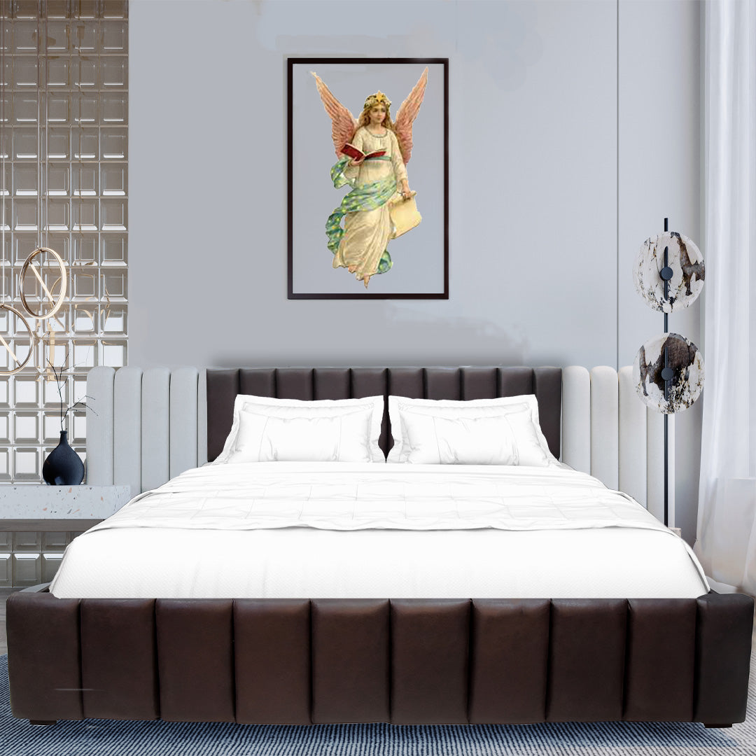 ESTRE Queen Size Bed Sumatra Upholstered