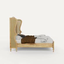 Load image into Gallery viewer, Chantel Natural Rattan Cane Bed