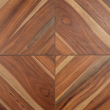 Load image into Gallery viewer, Maven Parquet Pattern Solid Wood Bed