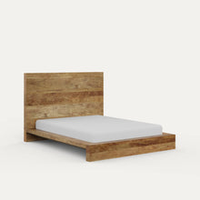 Load image into Gallery viewer, Bay Platform Bed - Solid Wood Beach Style Bed