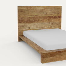 Load image into Gallery viewer, Bay Platform Bed - Solid Wood Beach Style Bed