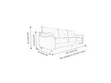 Load image into Gallery viewer, Brooklyn 4 Seater Artificial Leather Sofa