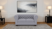 Load image into Gallery viewer, Chesterfield 2 Seater Fabric Sofa