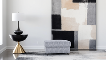 Load image into Gallery viewer, Churchill Fabric Ottoman