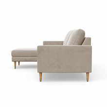 Load image into Gallery viewer, Lore Sofa | L-Shaped Right Sectional with Chaise (7 feet) - High Back Sofa