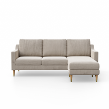 Load image into Gallery viewer, Lore Sofa | L-Shaped Sectional with Chaise (7 feet) - High Back Sofa