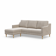 Load image into Gallery viewer, Lore Sofa | L-Shaped Sectional with Chaise (7 feet) - High Back Sofa
