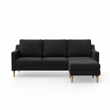 Load image into Gallery viewer, Lore Sofa | L-Shaped Sectional with Chaise (7 feet) - High Back Sofa