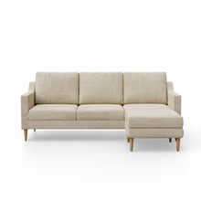 Load image into Gallery viewer, Lore Sofa | L-Shaped Sectional with Chaise (7 feet) - High Back Sofa