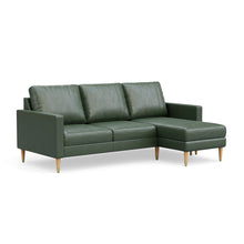 Load image into Gallery viewer, Lore Sofa | L-Shaped Right Sectional with Chaise | Italian Leather Sofa (7 feet)